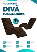 POLTRONA DIVÃ MASSAGEADORA MAGNÉTICA COM INFRA VERMELHO