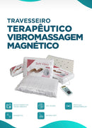 TRAVESSEIRO MAGNÉTICO SOFT COM CONTROLE PARA MASSAGEM