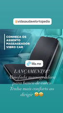 ASSENTO AUTOMOTIVO MASSAGEADOR VIBROCAR