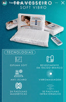 TRAVESSEIRO MAGNÉTICO SOFT COM CONTROLE PARA MASSAGEM